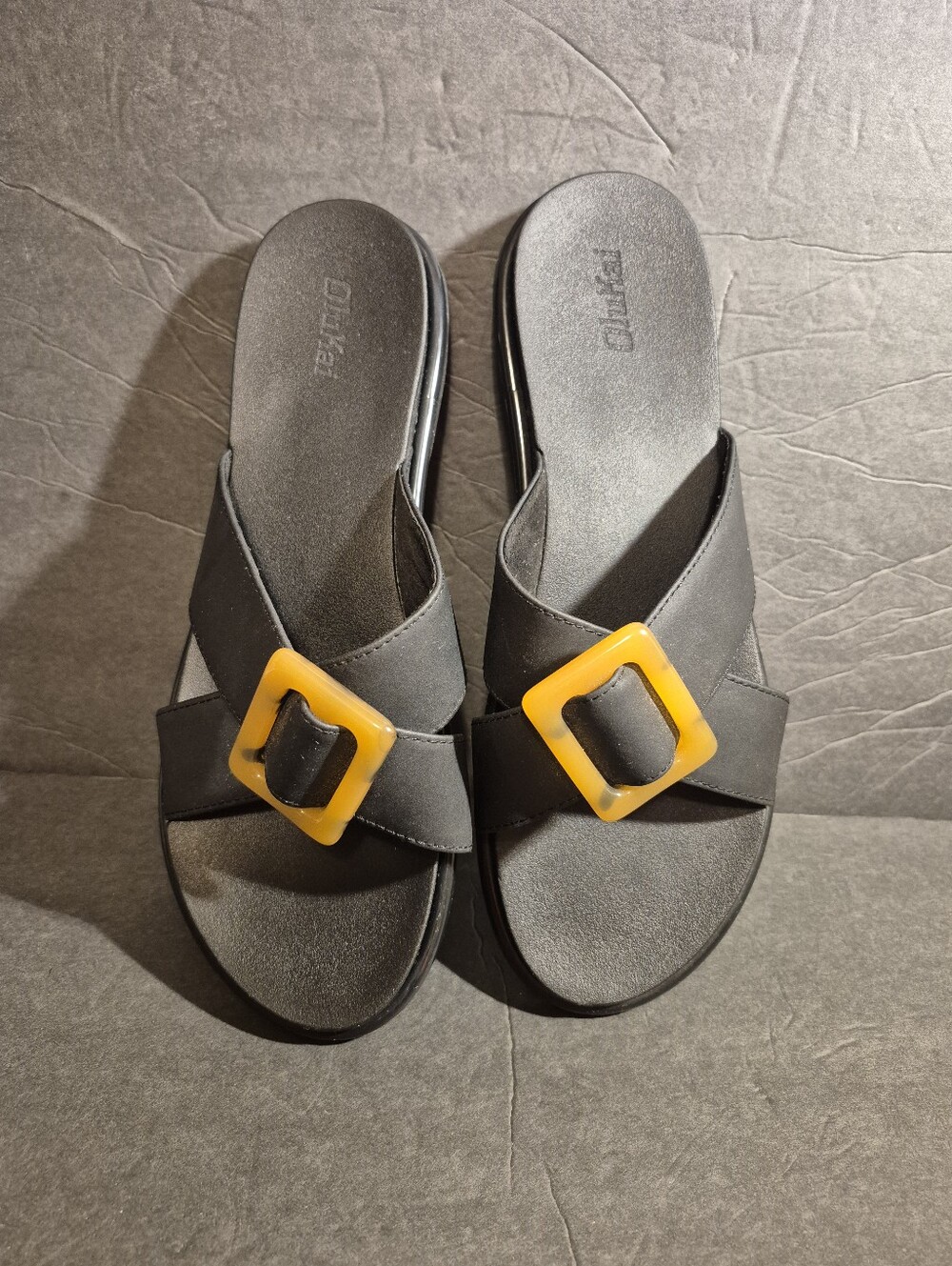 OLUKAI La'l Comfort Slide Sandals Women's Size 10